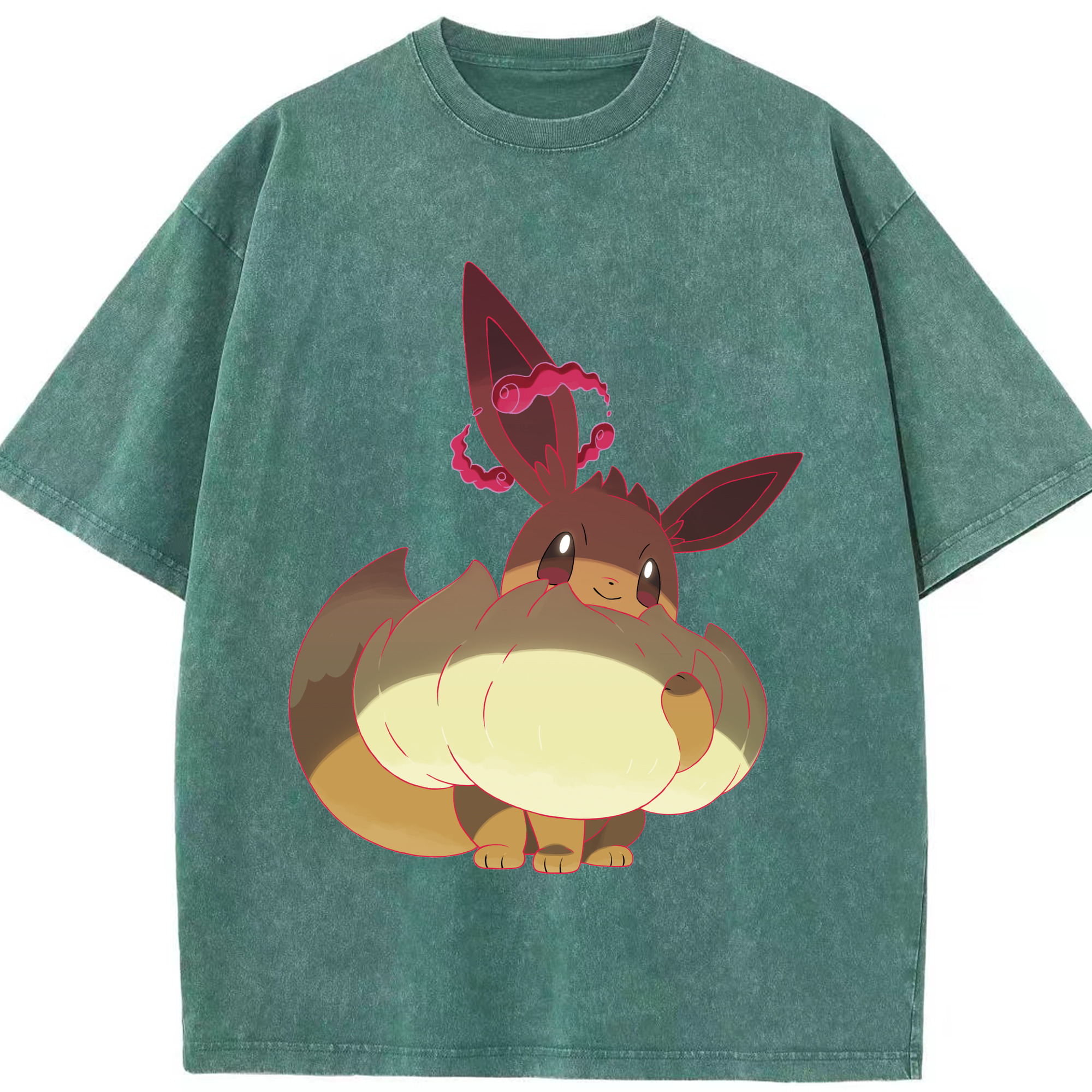 （画像用） ポケットモンスター Pokémon 綿100% ヴィンテージ風 半袖Tシャツ（フロントプリント）